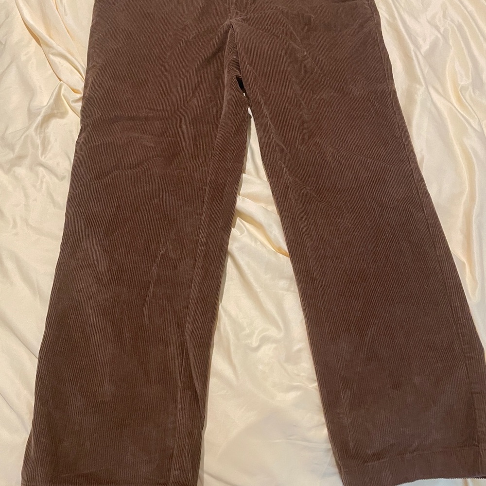 LL Bean Corduroy Pants Classic Fit. Brown. Pre owned and stored. Size 40W X 32In